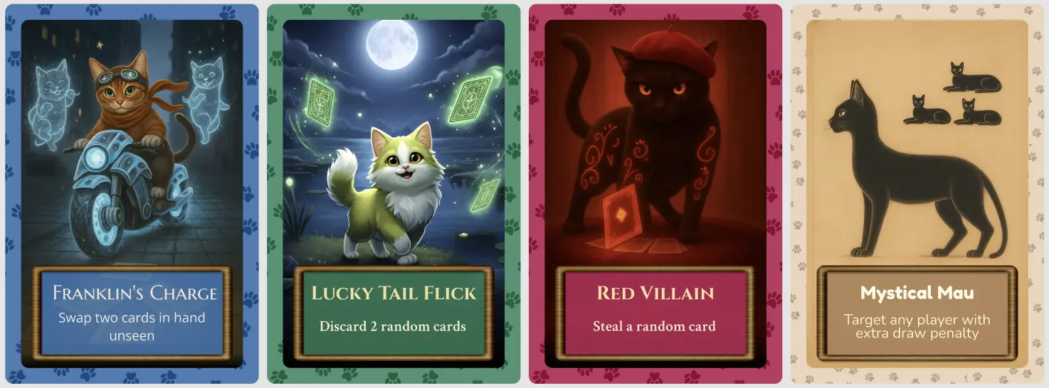 BubacatCity Playing Cards